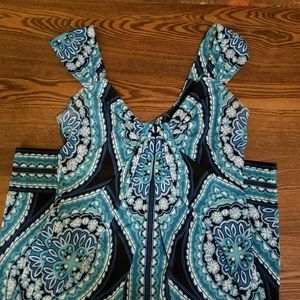 Dress.  Beautiful blues.